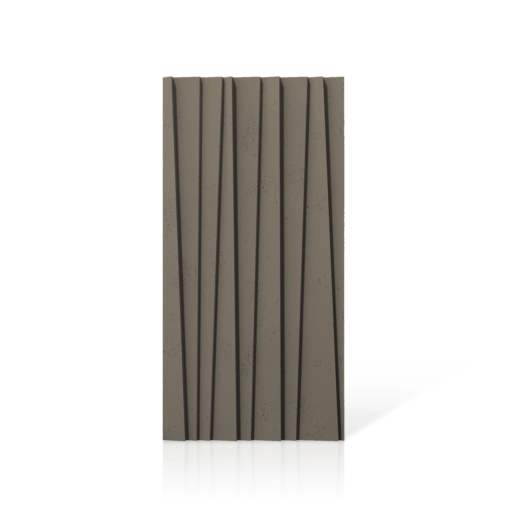3D Concrete Wall Panels SHUTTERS colour swatch on white background DecorMania.eu
